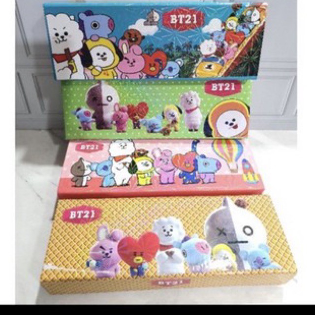 

KOTAK PENSIL DUS MAGNET BT21 / KOTAK PENSIL BTS MURAH