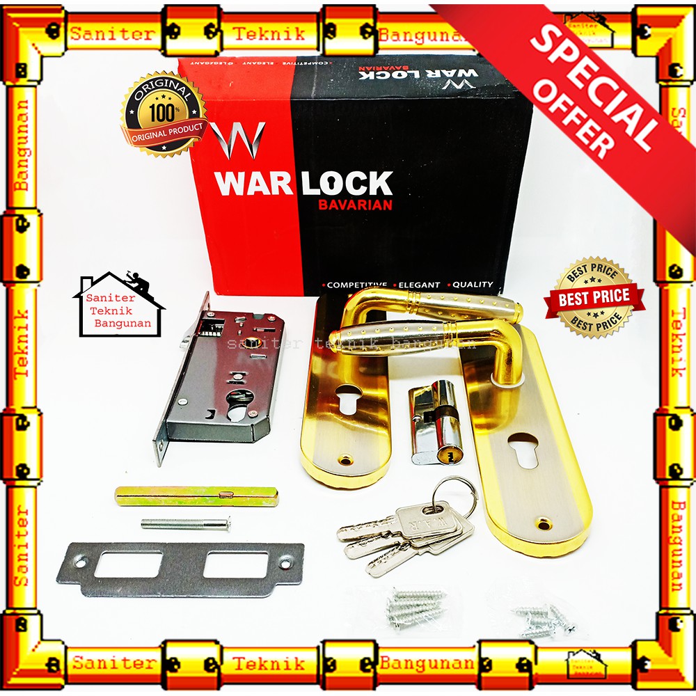 Kunci Pintu Sedang Set Warlock M7-M SN/GP