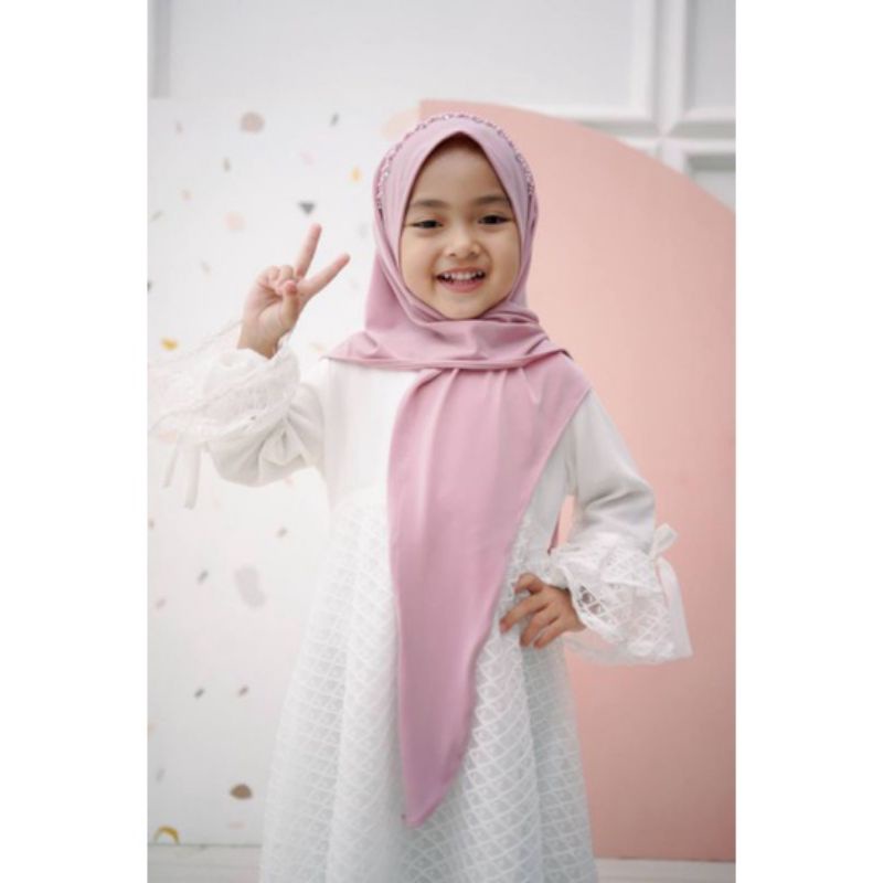 Afsheenastore Jilbab Anak Perempuan Pashtan Ayesya By Syafiqa Katalog 1