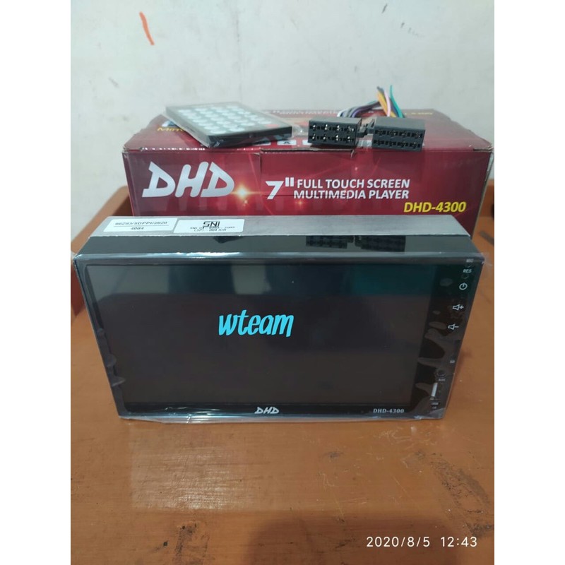 Jual Head Unit Double Din Body Pendek Mp Inch Mirrorlink Dhd