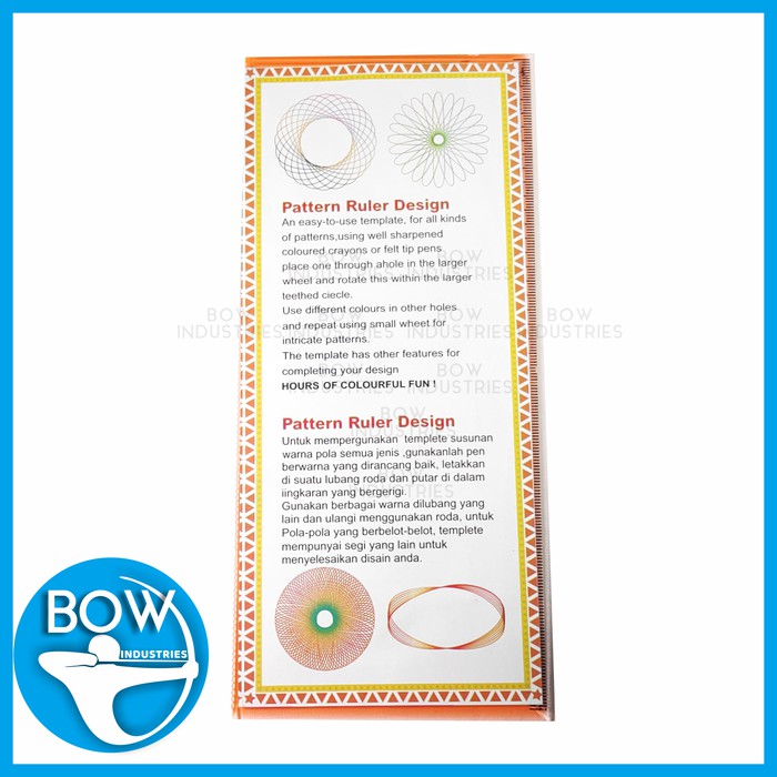 

OPEN SALE PENGGARIS BUNGA PUTAR AJAIB SPIROGRAPH ATK MAINAN ANAK JADUL 90AN