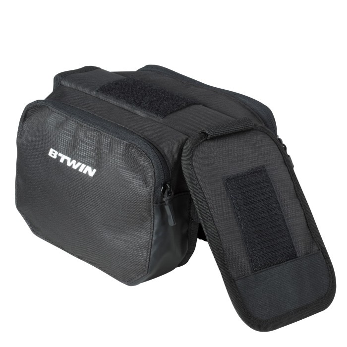 Decathlon Btwin Tas Sepeda Double 520 Hitam - 8349734