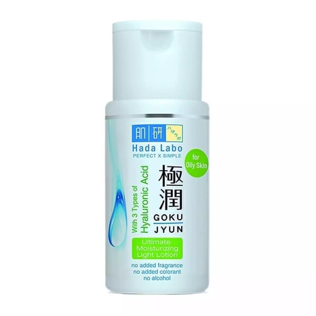 ⭐️ Beauty Expert ⭐️ HADA LABO Hadalabo Gokujyun Ultimate Moisturizer Lightening Lotion 100ML   Garis Hijau