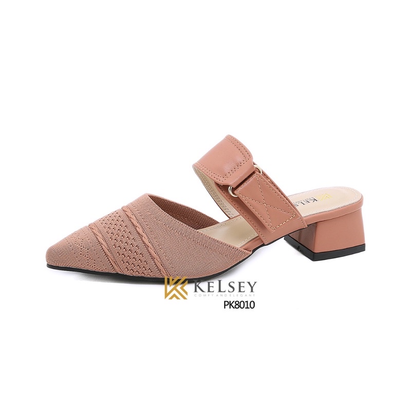 (GRATIS ALAS KAKI) NICOLE SANDAL WANITA HAK TAHU 4CM  KELSEY PK8010