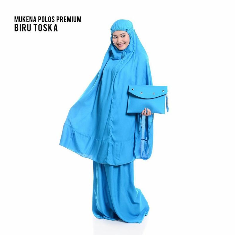 Mukena DEWASA BALI POLOS PREMIUM | Mukena Katun Rayon | Grosir Mukena MURAH