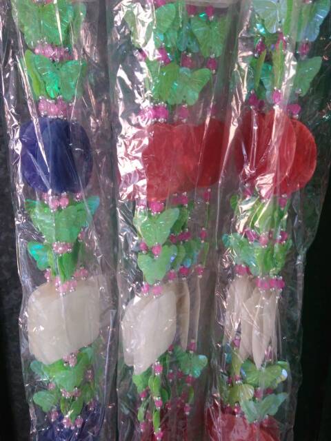 Tirai kerang simping ...bonus bros kerang cantik