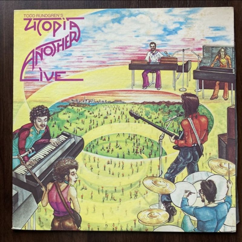 Vinyl Art Rock , Todd Rundgren's Utopia - Another Life , LP Album