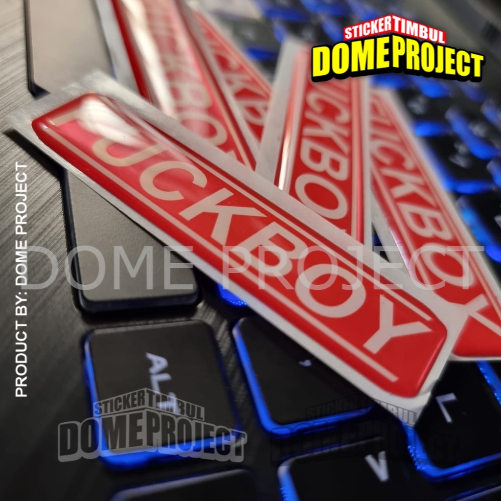 STIKER MOTOR HONDA EMBLEM TIMBUL ESP 3D LOGO FVCKBOY BOX FILTER VARIO BEAT SCOOPY PCX AKSESORIS AESTHETIC KEREN