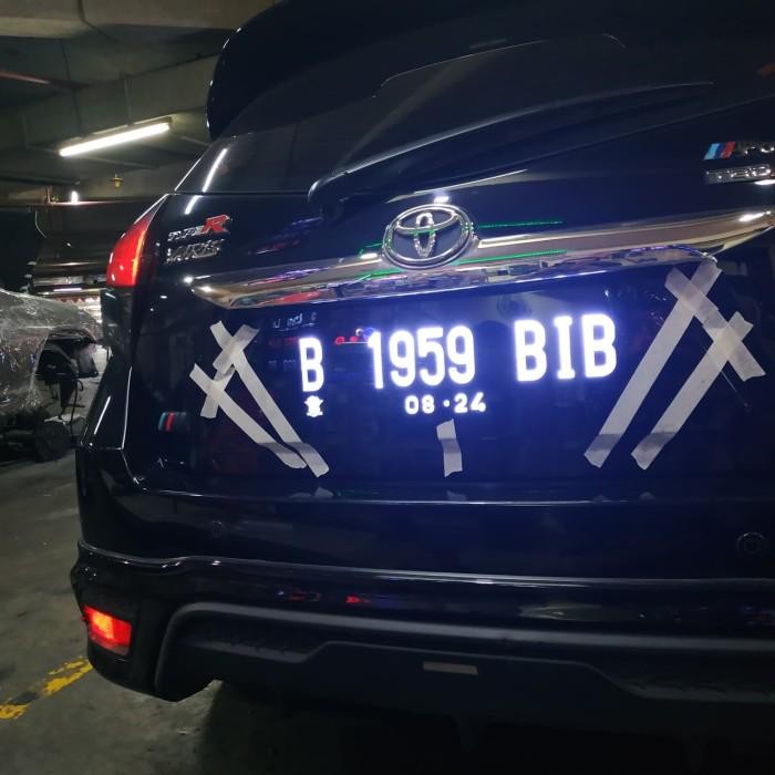 plat nomer lampu plat variasi mobil plat led mobil