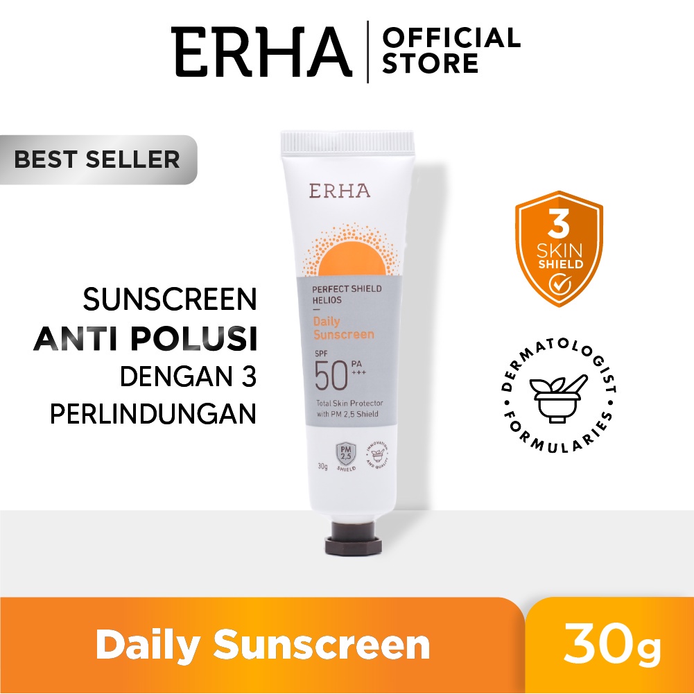 CS- ERHA Perfect Shield Helios SPF50/PA+++ 30g - Daily Sunscreen