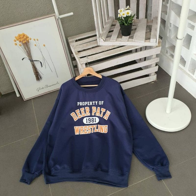 SWEATER WANITA DEER PATH 1981 - ATASAN HALUS PREMIUM