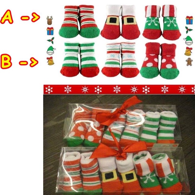 KAOS KAKI CHRISTMAS KAOS KAKI ANAK