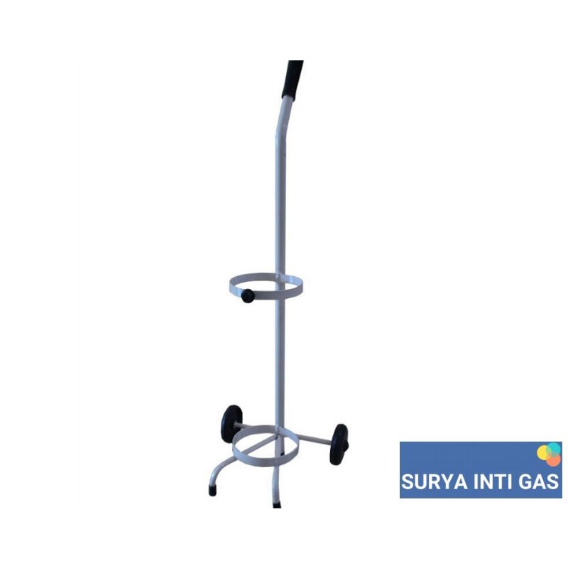 TROLLY TABUNG 1M3 OKSIGEN NITROGEN ARGON CO2