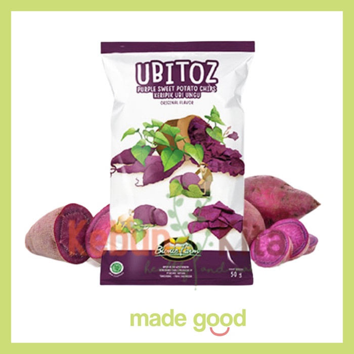 

Ubitoz Sweet Potato Crackers 50 Gr