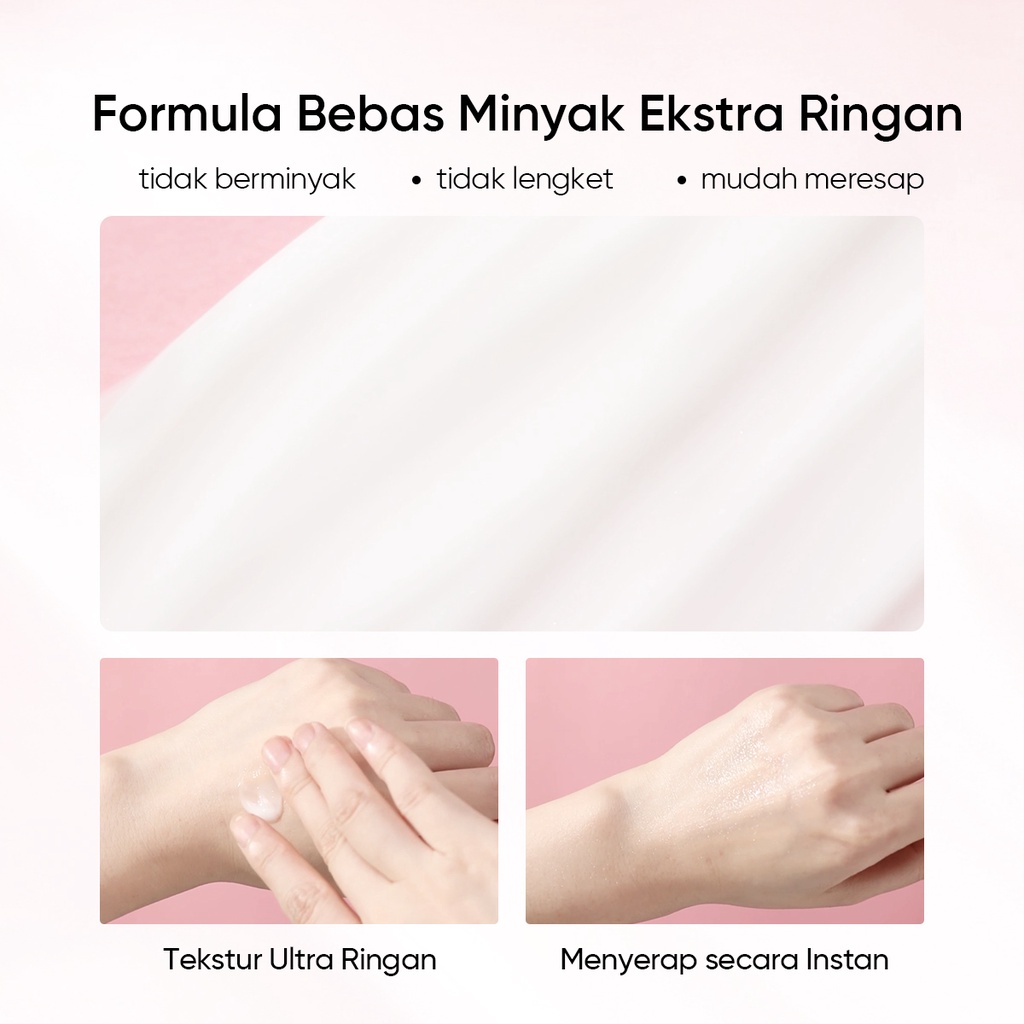 SKINTIFIC MSH Niacinamide Brightening Moisture Gel 30g Moisturizer Krim Wajah Face Cream Pelembab Wajah Skintific Moisturizer Niacinamide Brightening Cream Krim Pemutih