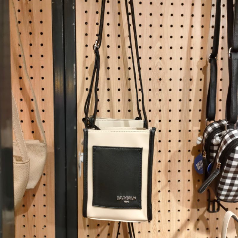 Tas Inessa Brun2 Paris (Tas Selempang Mini PROMO)