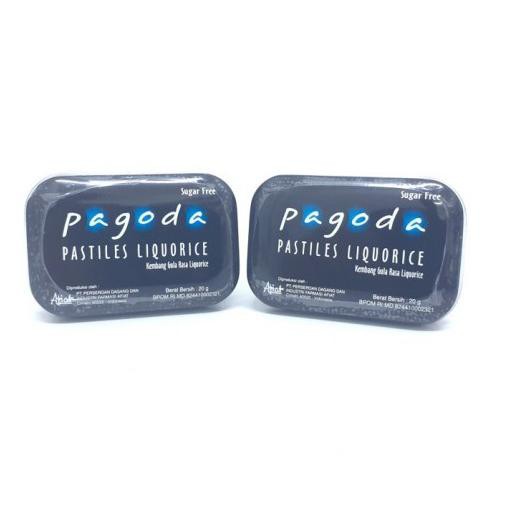 

BISA COD Permen Pagoda Pastiles Liquorice 20Gr