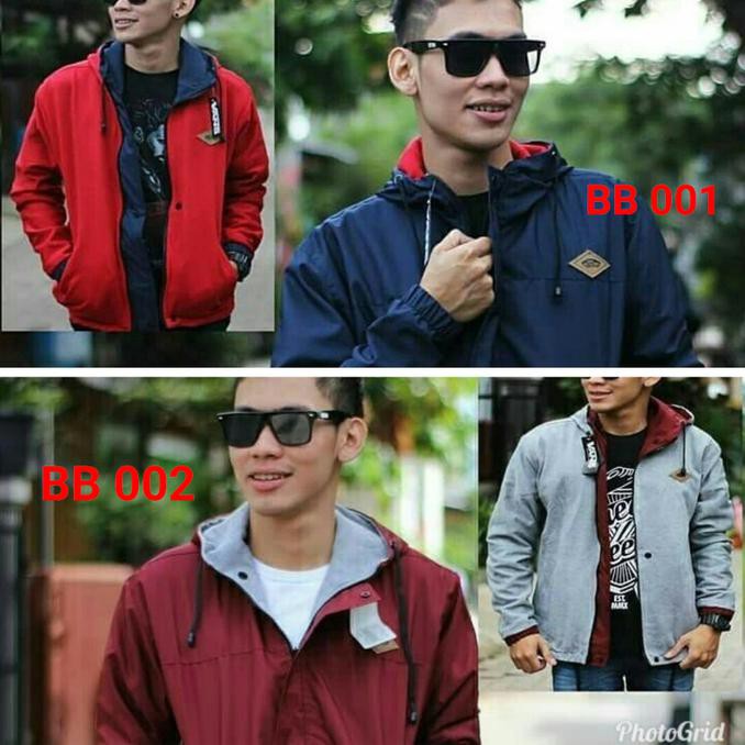 Jaket Parka Gunung Vans Bolak Balik - Despo Polyester - 100% Original "HARGA PROMO"