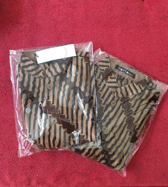 Kemeja Batik Anak Dan Dewasa
