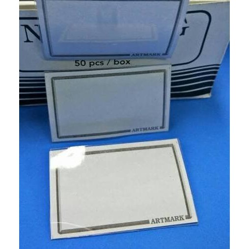 

➭ Name Tag dengan Peniti dan Jepitan per 50 pcs ❂