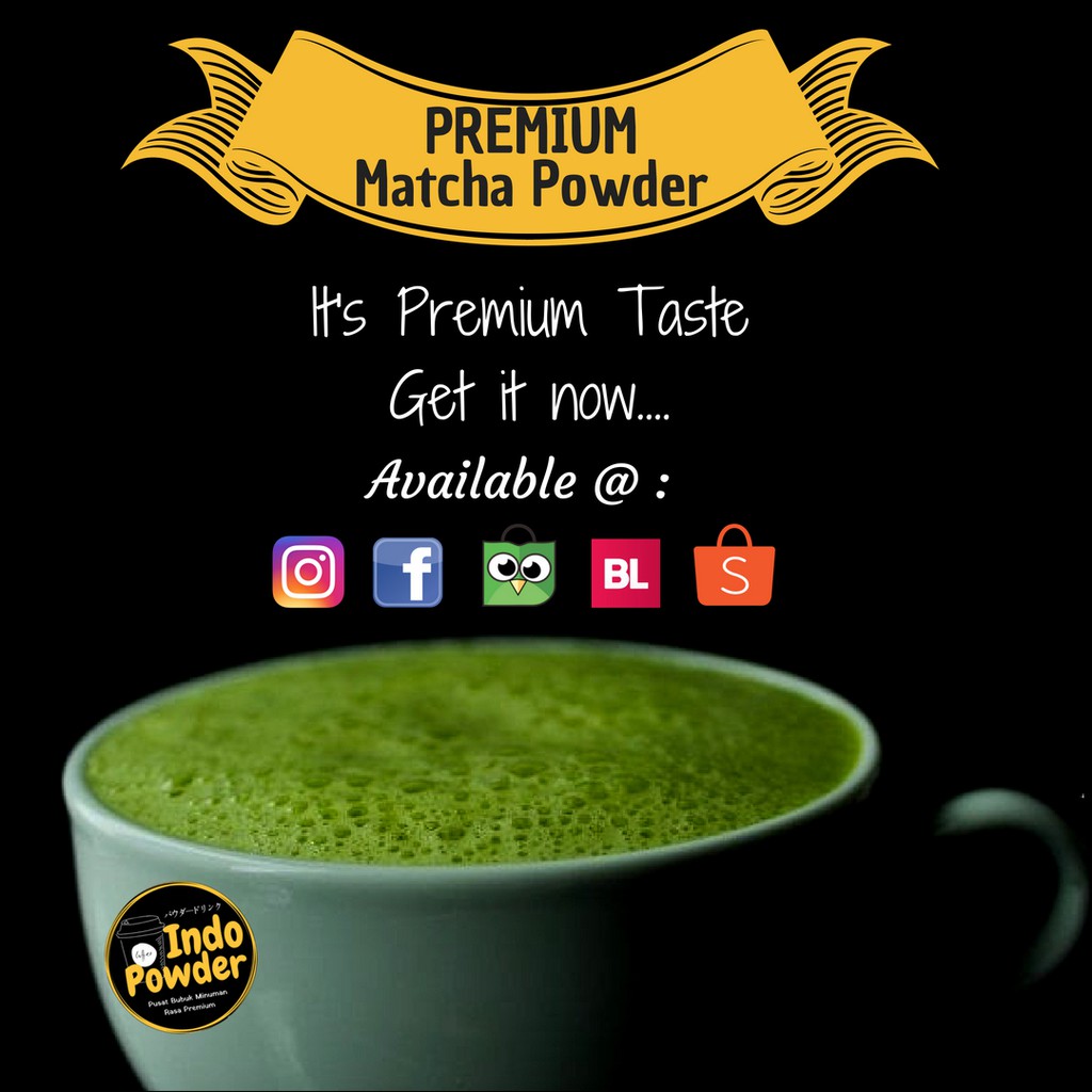 Green Tea / Matcha PREMIUM / Bubuk Green Tea / Bubuk Matcha