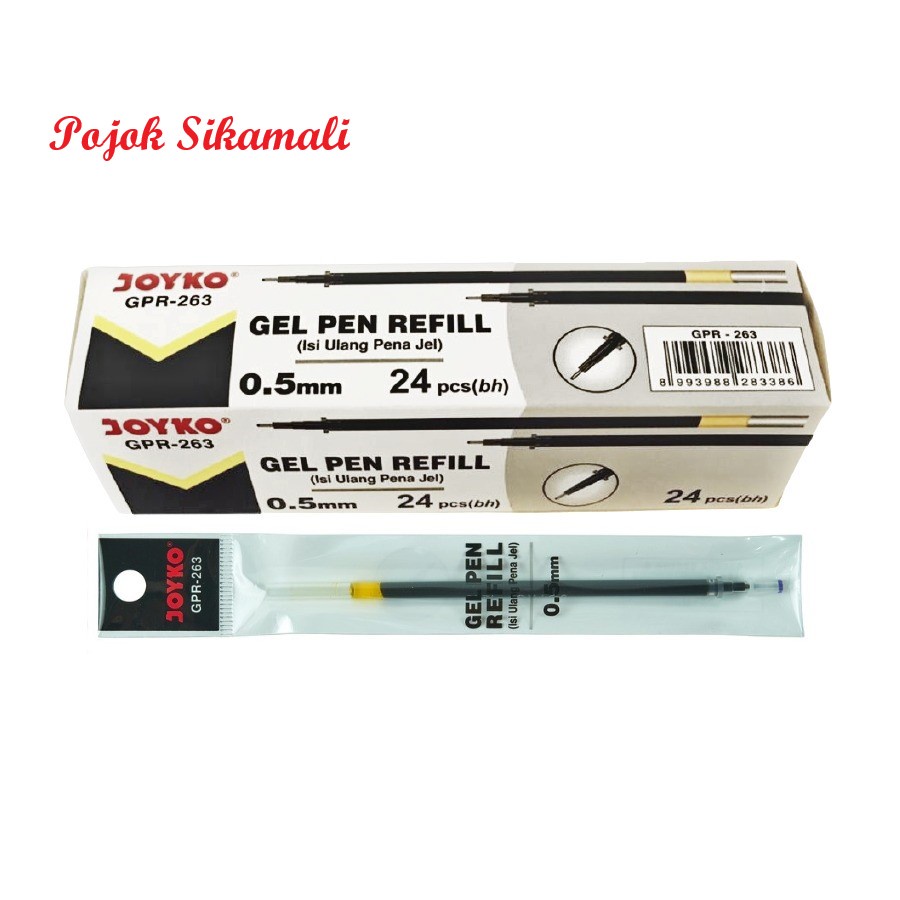 

Gel Pen Refill Joyko GPR 263 Isi Ulang Pulpen Joyko GPR 263 0.5mm