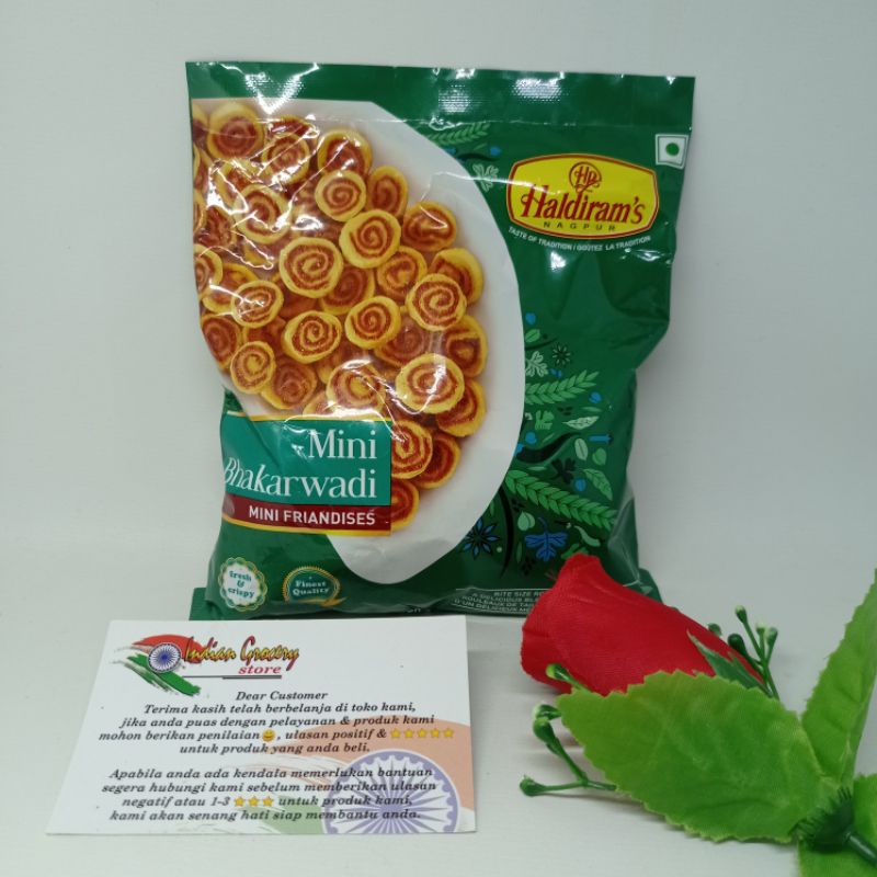 

MINI BHAKARWADI HALDIRAM 150gr