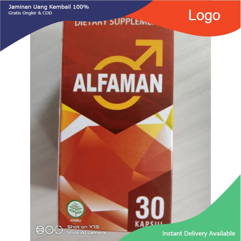 ALFAMAN - ALFA MAN Obat Herbal Asli Untuk Stamina Pria 100% Original