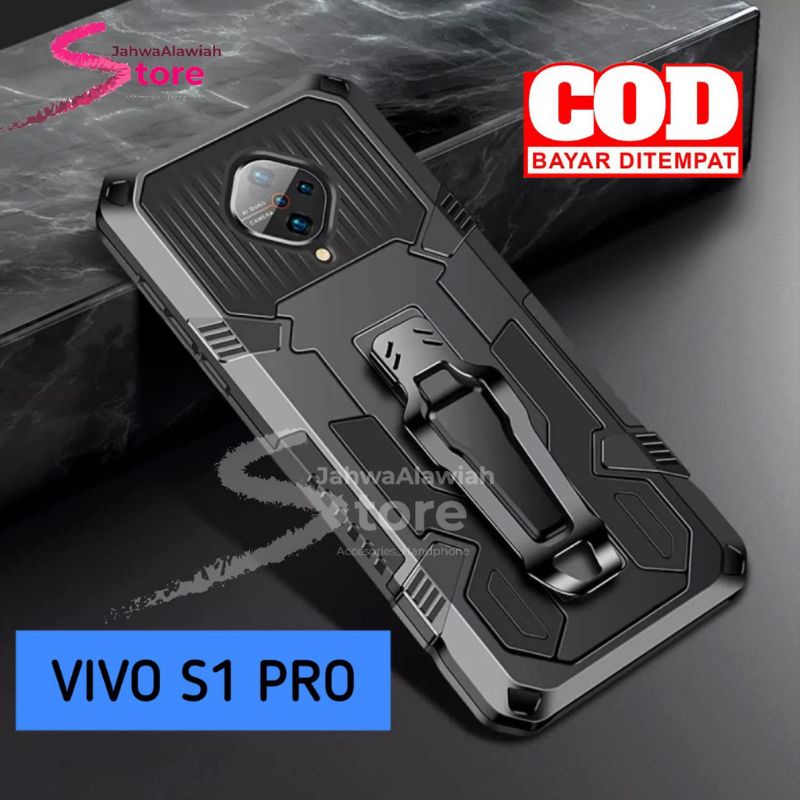 Case Vivo S1 Pro Hard Case Robot Cristal mulus