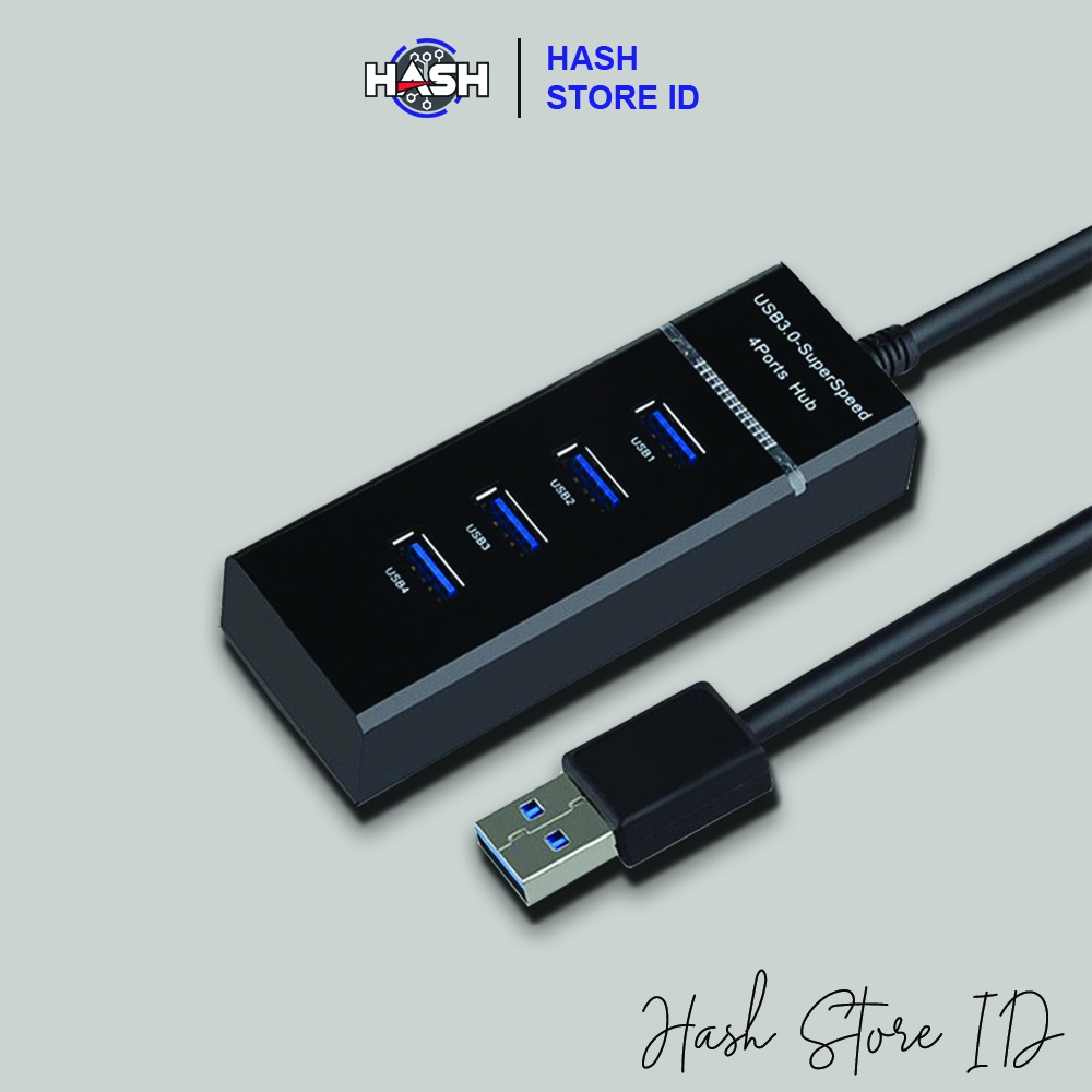 USB Hub 4 Port Speed 5Gbps Untuk Laptop Komputer