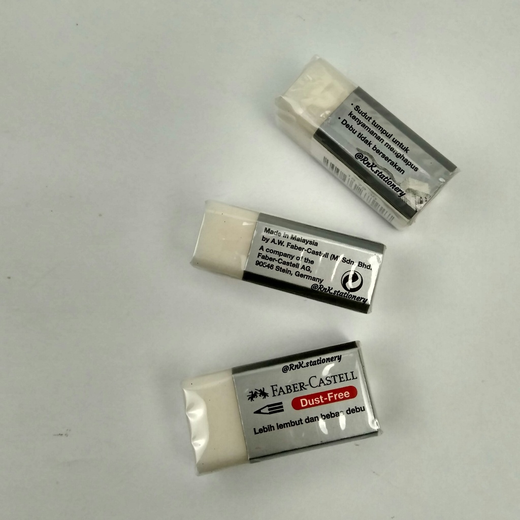 

FABER CASTELL PENGAHAPUS PENSIL KECIL B40 ERASER