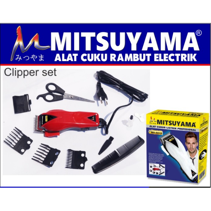 Alat Cukur Rambut Alat Cukur Profesional Mitsuyama MS 5019 original