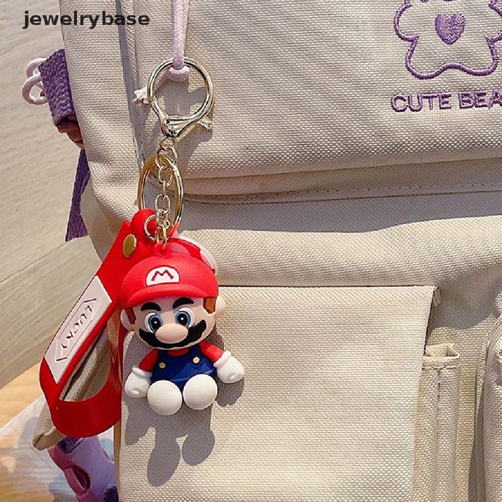 (jewelrybase) Boneka Karakter Kartun Super Mario bros Luigi Jamur Lucu