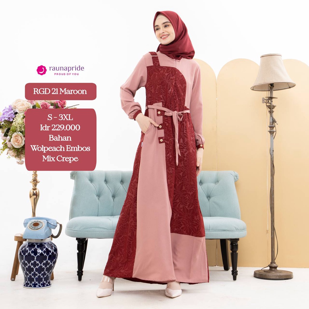 Rauna Gamis / GD - 21 / Fashion Muslim