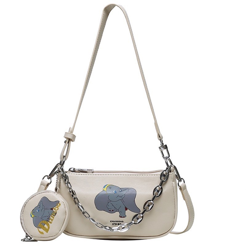 sling bag wanita Disney Dumbo tas selempang wanita tas slempang wanita dumbo tas wanita lucu