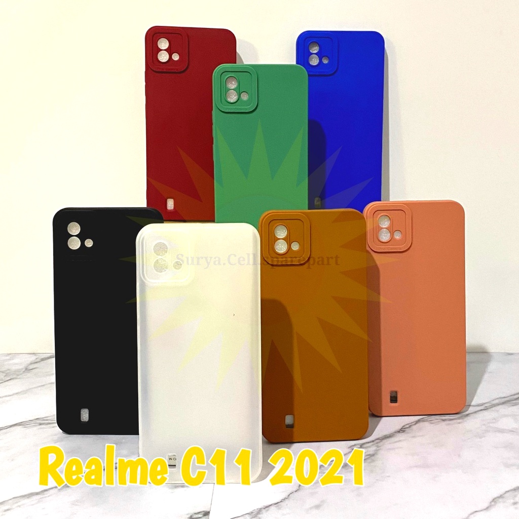 Case Slim Matte Pro Camera Realme C20 C11 2021 - SC