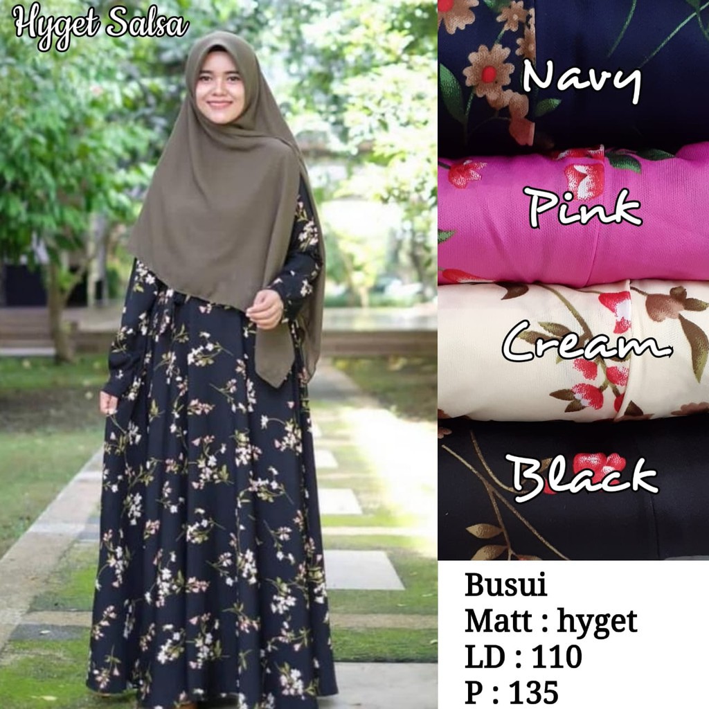 GAMIS HYGET(BUSUI) GAMIS MURAH !!!HRGA GROSIR