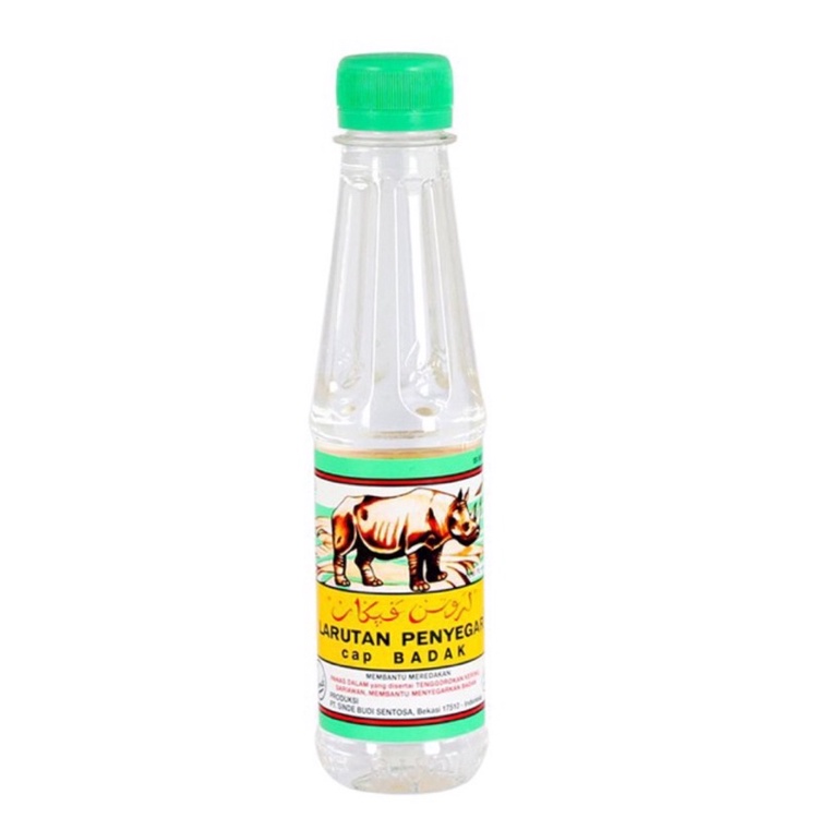 

Larutan Cap Badak Botol 200ml / Panas Dalam / Demam / Sariawan / Sembelit / Daya Tahan Tubuh