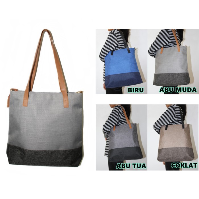 

TP01 Double Colour Shoulder Bag Abuabu