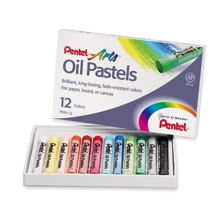 

Crayon Pentel Oil Pastel 12 Warna