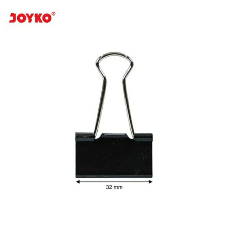 

Binder Clip / Klip / Penjepit Kertas Joyko 155 / 1 BOX 12 PCS