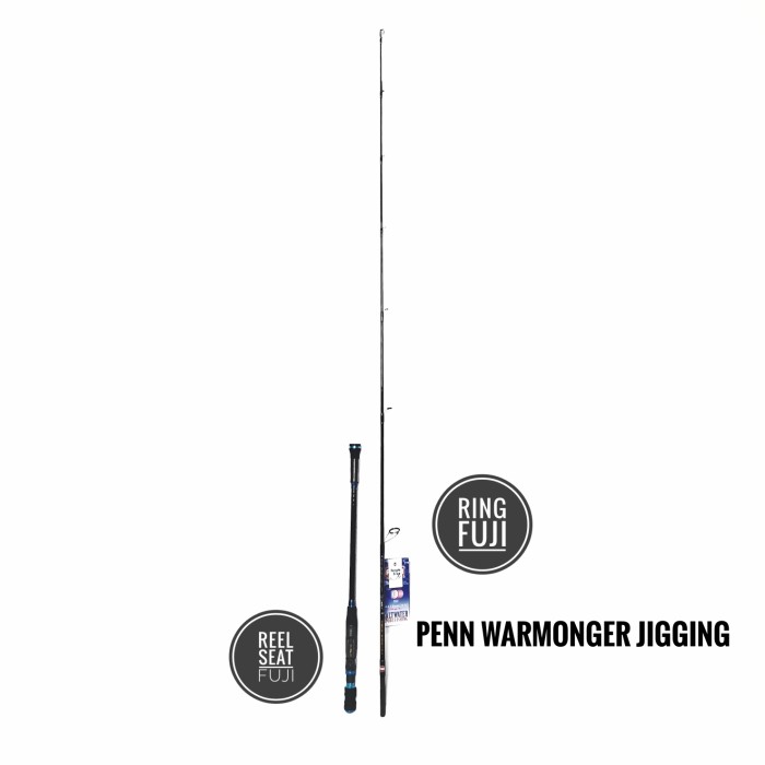 Rod Penn Warmonger Jigging PWJS632MH