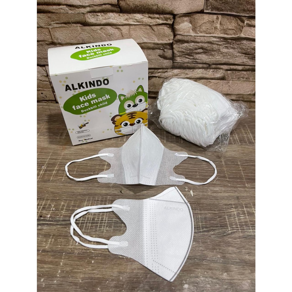 masker anak / duckbil anak anak alkindo 4ply