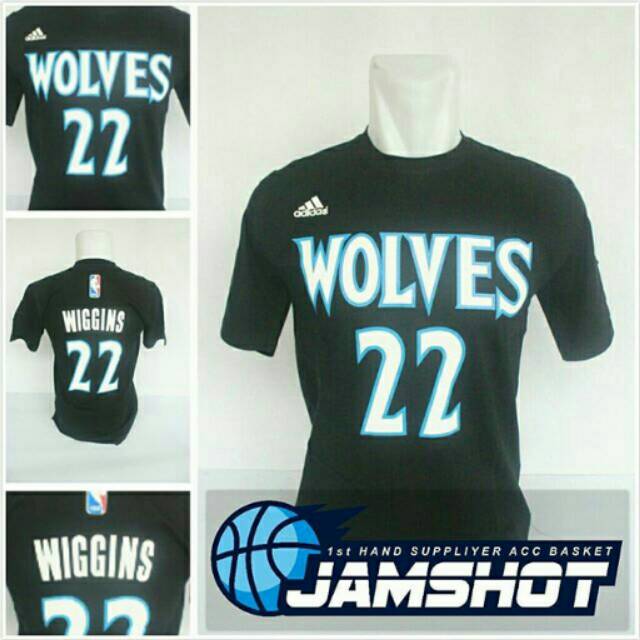 KAOS BASKET  TSHIRT ADIDAS WIGGINS - WOLVES