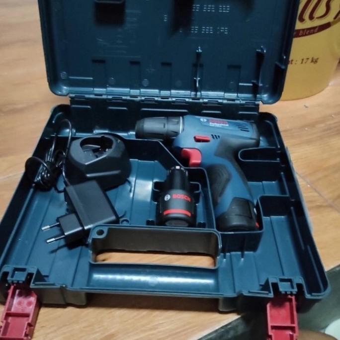 MESIN BOR BATERAI CORDLESS CHARGER BOSCH GSR 120 LI ORIGINAL VIRAL5568