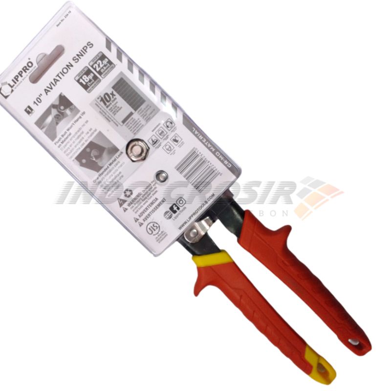 LIPPRO Gunting Baja Ringan Serbaguna Gunting Seng  Aviation Snips Lippro 10 Inch