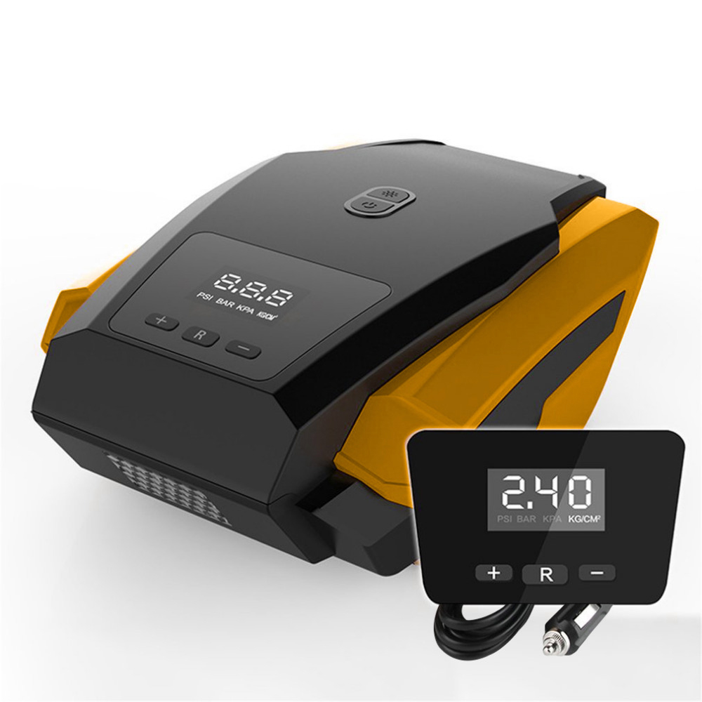 Taffware Inflator Pompa Mobil Elektrik Serba Guna 150PSI - Htm/Kuning