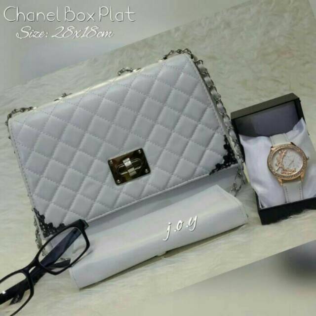 Set tas chanel box 4in1