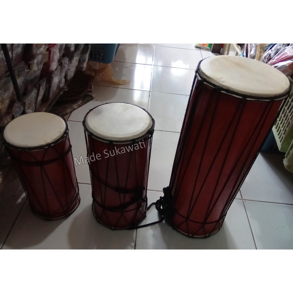 Kendang gendang drum mini bali 30cm djembe