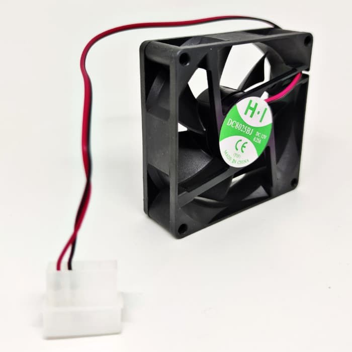 FAN CASING 8CM HITAM / FAN CASE 8 CM / KIPAS CASING PC